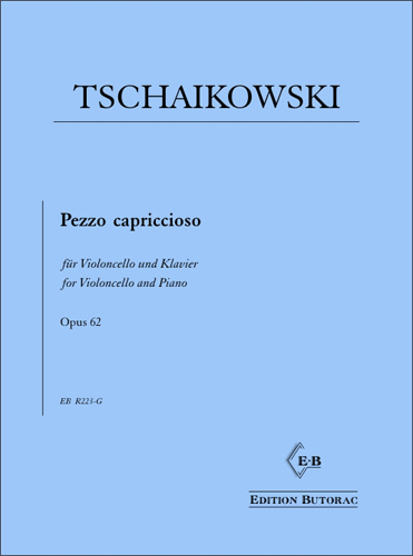 Cover - Tschaikowski , Pezzo capriccioso op. 62